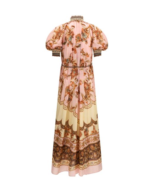 Zimmermann Metallic Aster Billow Dress