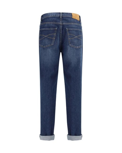 Brunello Cucinelli Blue Jeans for men