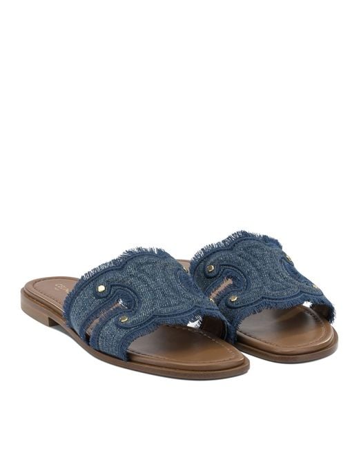 Céline Blue Sandals