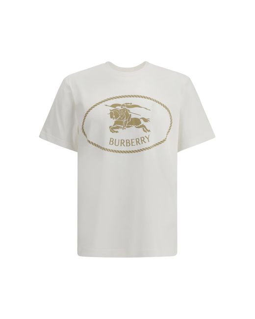 Burberry White T-Shirts for men