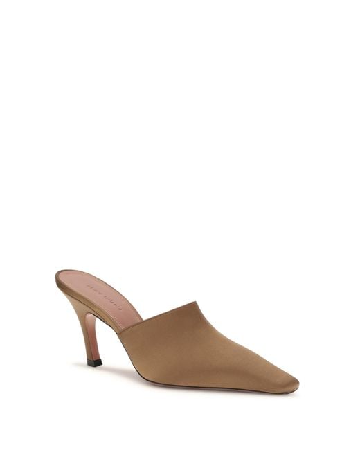 AMINA MUADDI Brown Jamie Mules Sandals