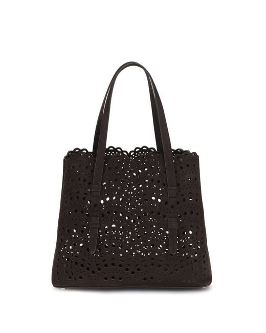Alaïa Black Alaïa Mina Medium Handbag