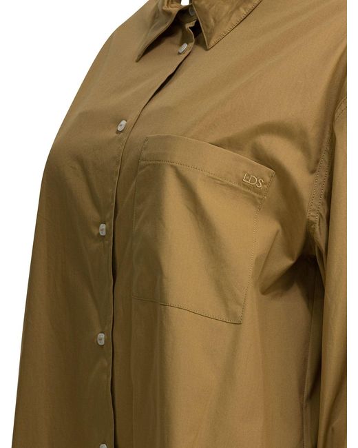 Loulou de Saison Green Shirts Beige