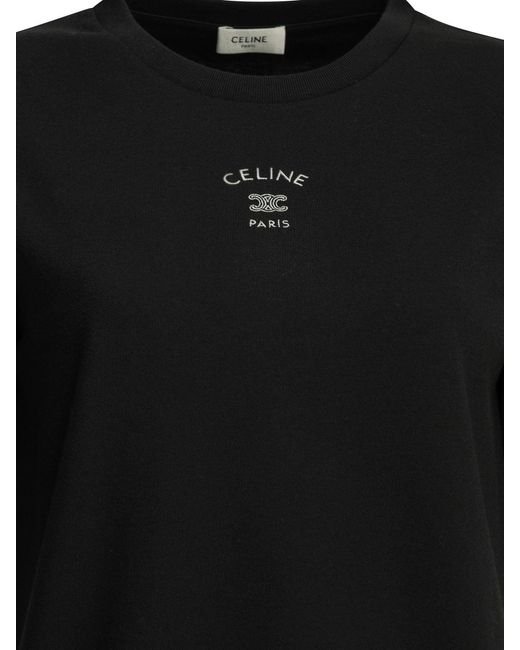 Céline Black T-Shirts