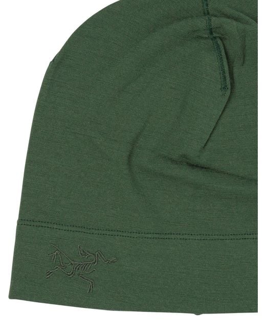 Arc'teryx Green Rho Beanie for men
