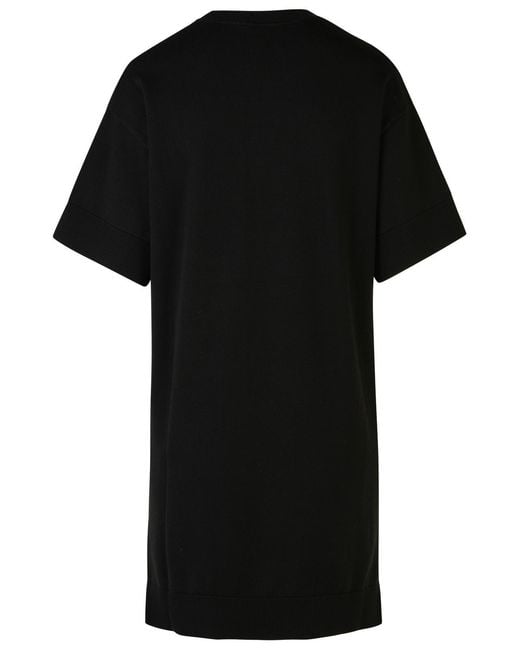 Moschino Black Cotton Dress