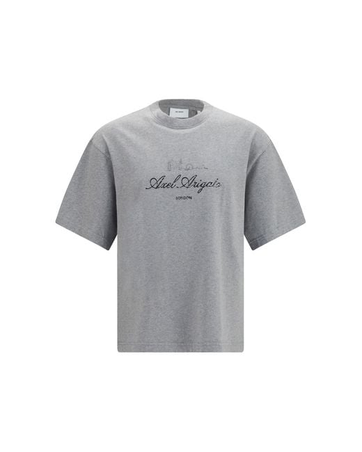 Axel Arigato Gray Ldn Sky T-Shirt for men