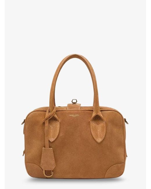 Golden Goose Deluxe Brand Brown Vita Bag Suede Crossbody Bag