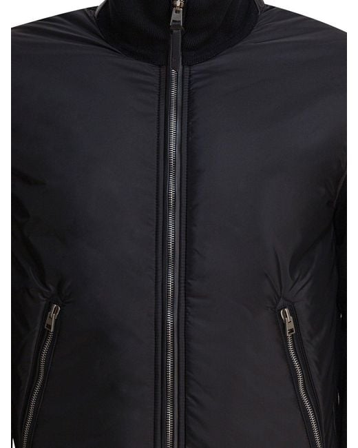 Tom Ford Black Wool Cardigan for men