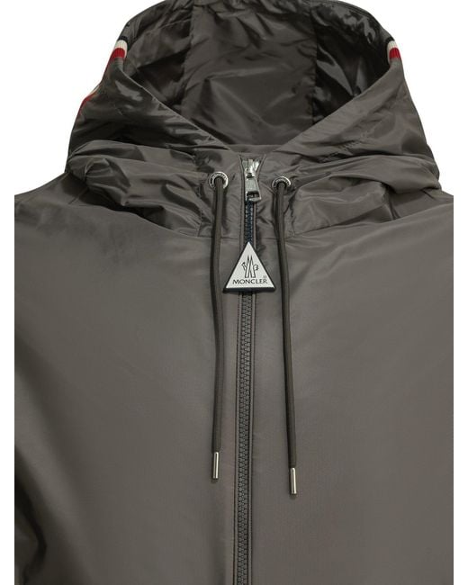 Moncler Gray Grimpeurs Windbreaker Jacket for men