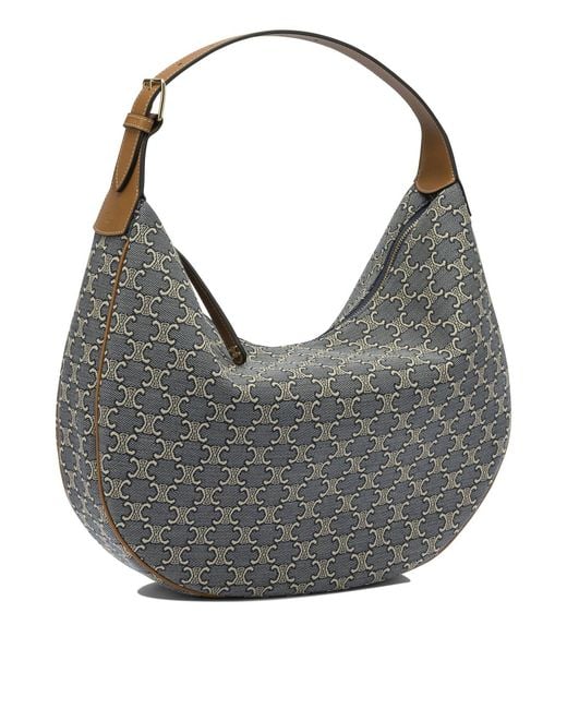 Céline Gray Lulu" Small Shoulder Bag