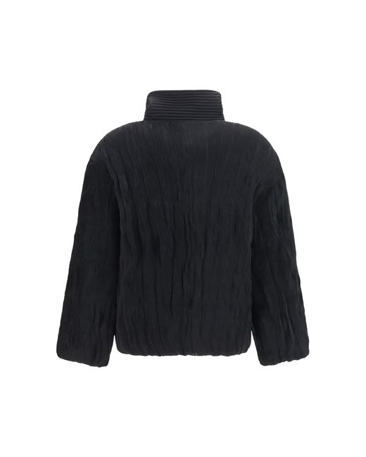 GONGDID DESIGN Blue Short Padded Jacket
