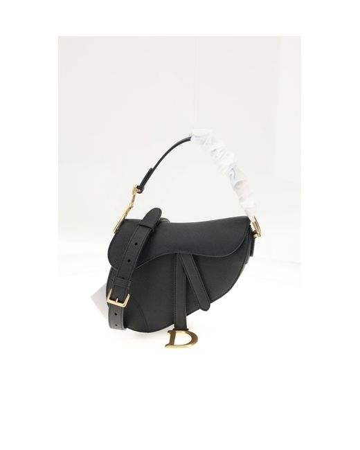 Dior White Shoulder Bag Saddle Mi