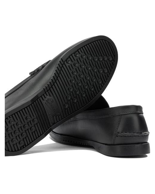 Paraboot Black "Coraux Marine" Moccasins for men