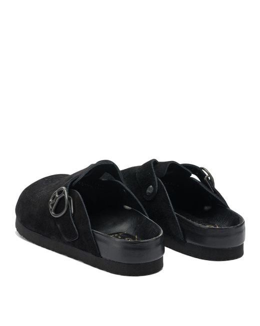 Needles Black "Clog" Sabot for men