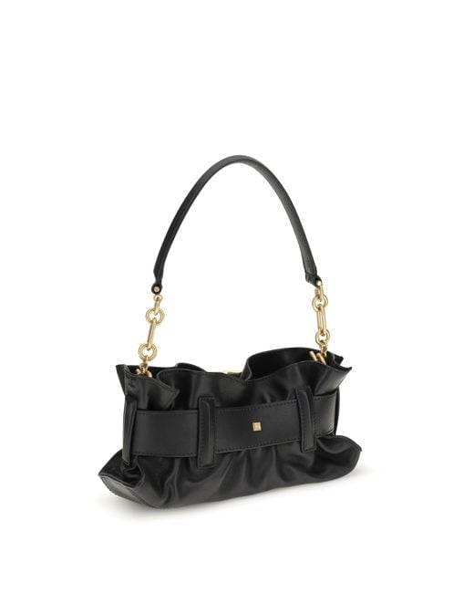 Balmain Black Mini Anthem Bag