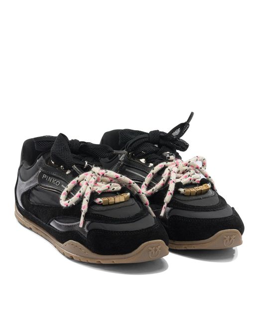 Pinko Black Sneakers & Slip-On