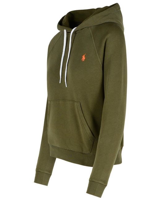 Polo Ralph Lauren Green Cotton Blend Sweatshirt