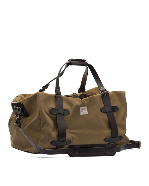 Filson Brown Medium Duffle Bag for men