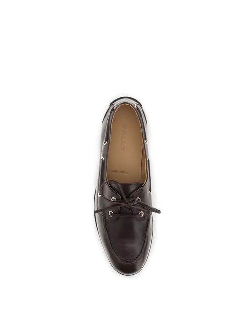 Bally White Loafers Plume