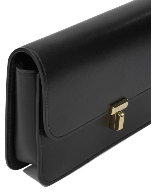 Totême  Black "T-Lock" Small Shoulder Bag