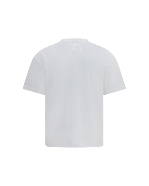 Totême  White Classic Monochrome T-Shirt
