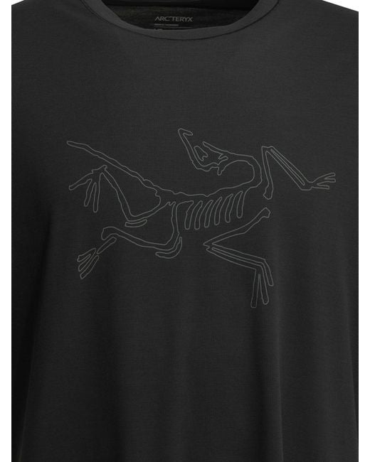 Arc'teryx Black Cormac Crew-Neck T-Shirt for men
