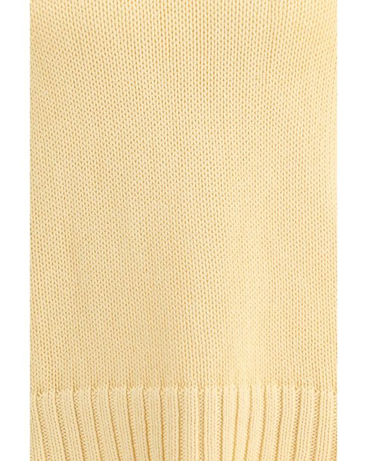 sunflower White Frederik Cotton Sweater Off for men