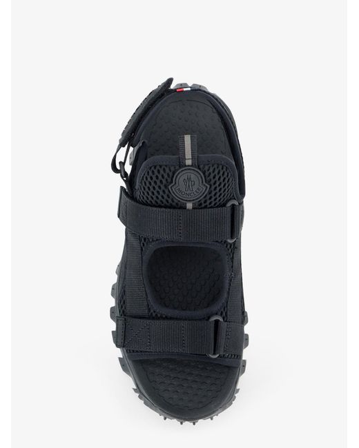 Moncler White Trailgrip Vela Cordura Mesh And Rubber Sandals for men