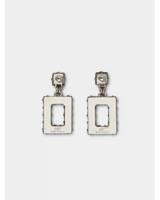 Roger Vivier Black Très Vivier Earrings