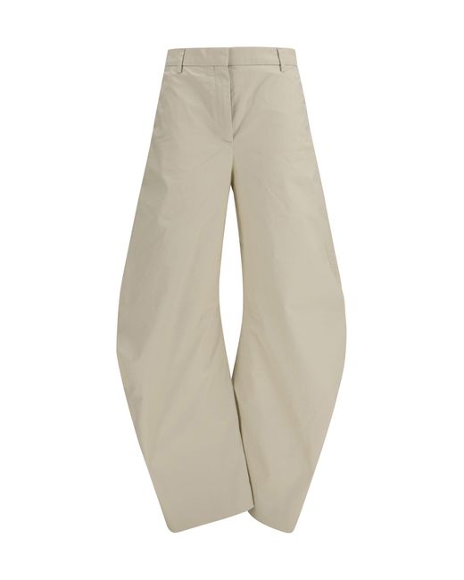 Acne White Tailored Pants