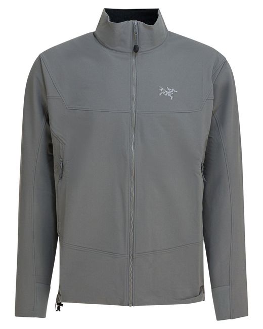 Men's Grey "Gamma" Technical Jacket