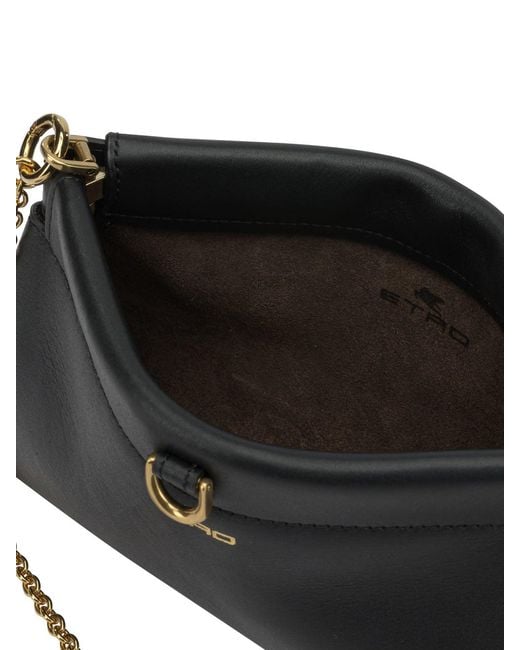 Etro Black "Talk" Clutch