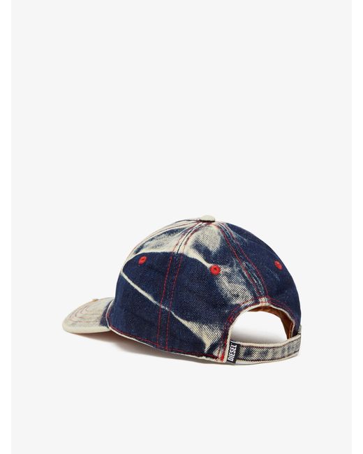 DIESEL Blue C-Seymon Denim Hat for men