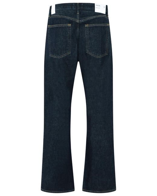 Agolde Blue Magnus Mid Rise Bow Legs Jeans for men