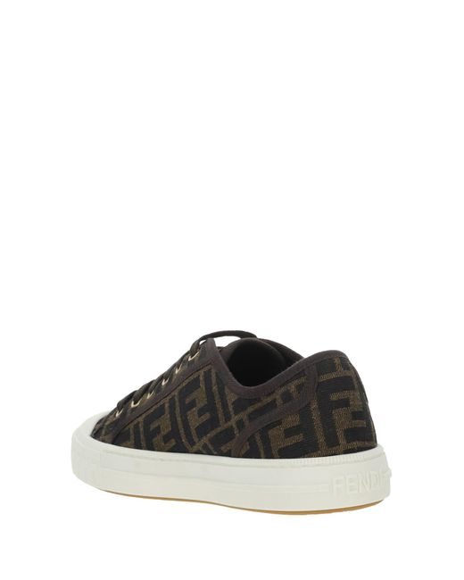 Fendi Brown Sneakers for men