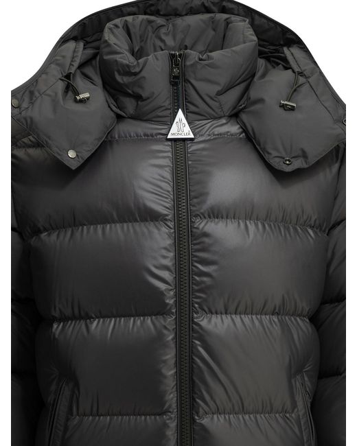 Moncler Black Maya Short Down Jacket for men