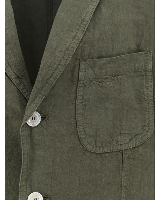 Aspesi Green Clothing Lino for men