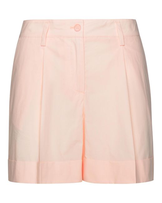 P.A.R.O.S.H. Pink 'Canyox' Cotton Shorts