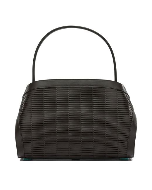 Ferragamo Black Medium "Hug Soft" Hand Bag