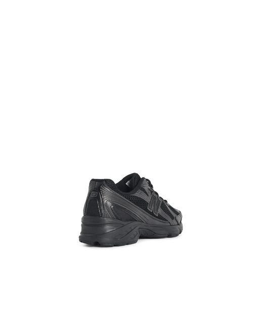 New Balance Black '740' Tech Fabric Blend Sneakers
