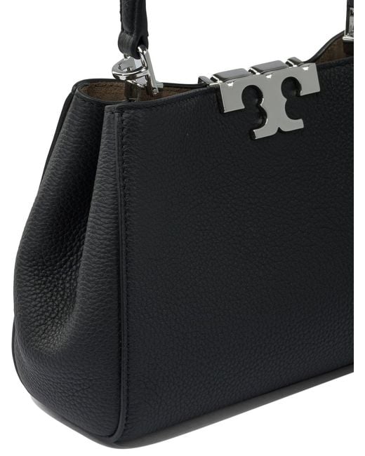 Tory Burch Black Eleanor Mini Leather Handbag