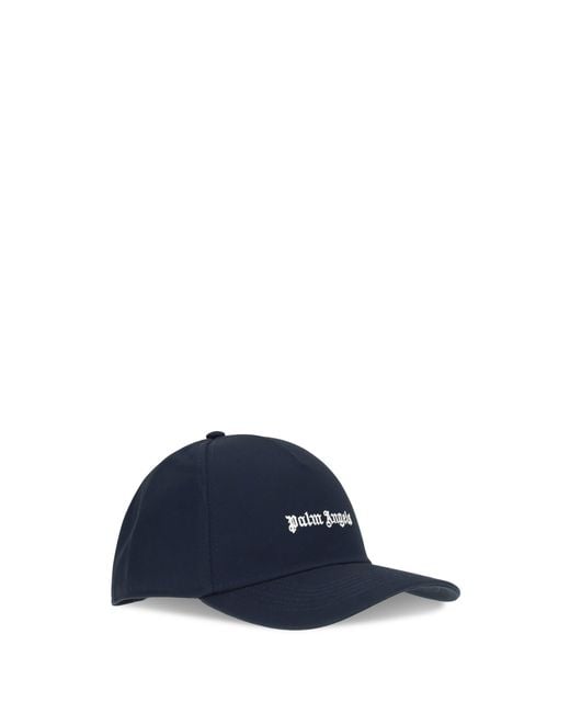 Palm Angels Blue Baseball Cap for men