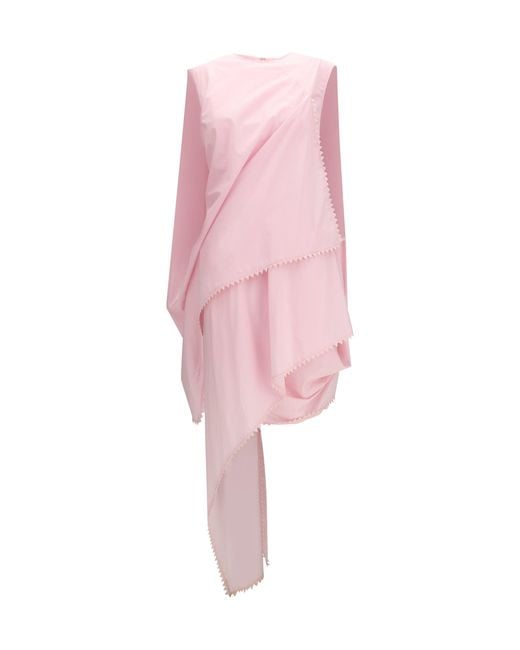 Jacquemus Pink Traversin Layered Dress