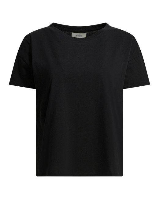 Loulou de Saison Black Cotton T-Shirt