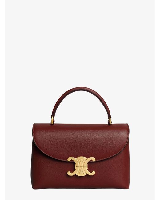 Céline Purple Teen Nino Leather Shoulder Bag