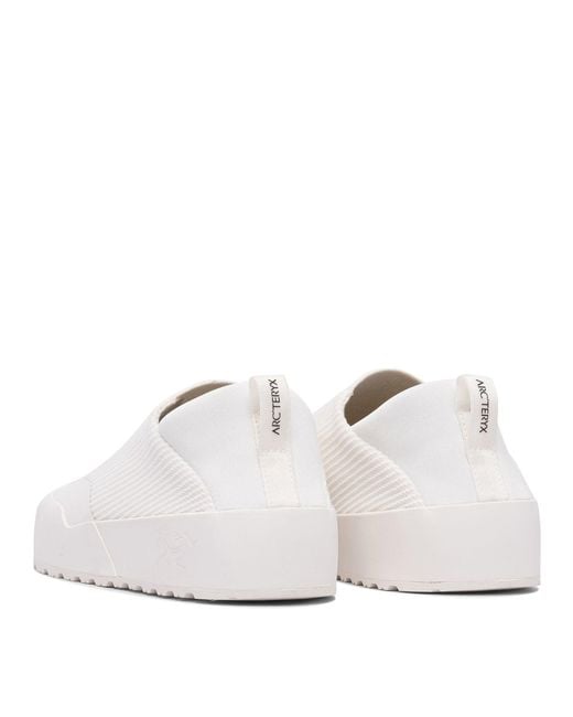Arc'teryx White "Kragg" Sneakers