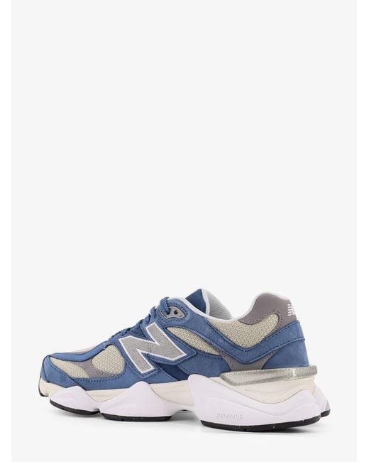 New Balance Blue Sneakers 9060 Mesh Suede for men