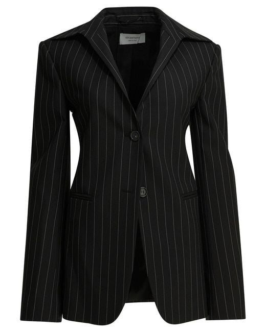 Max Mara Black Wool Blend Jacket