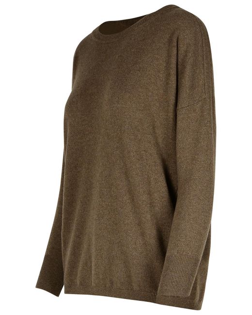 PURO TATTO Brown Cashmere Sweater for men